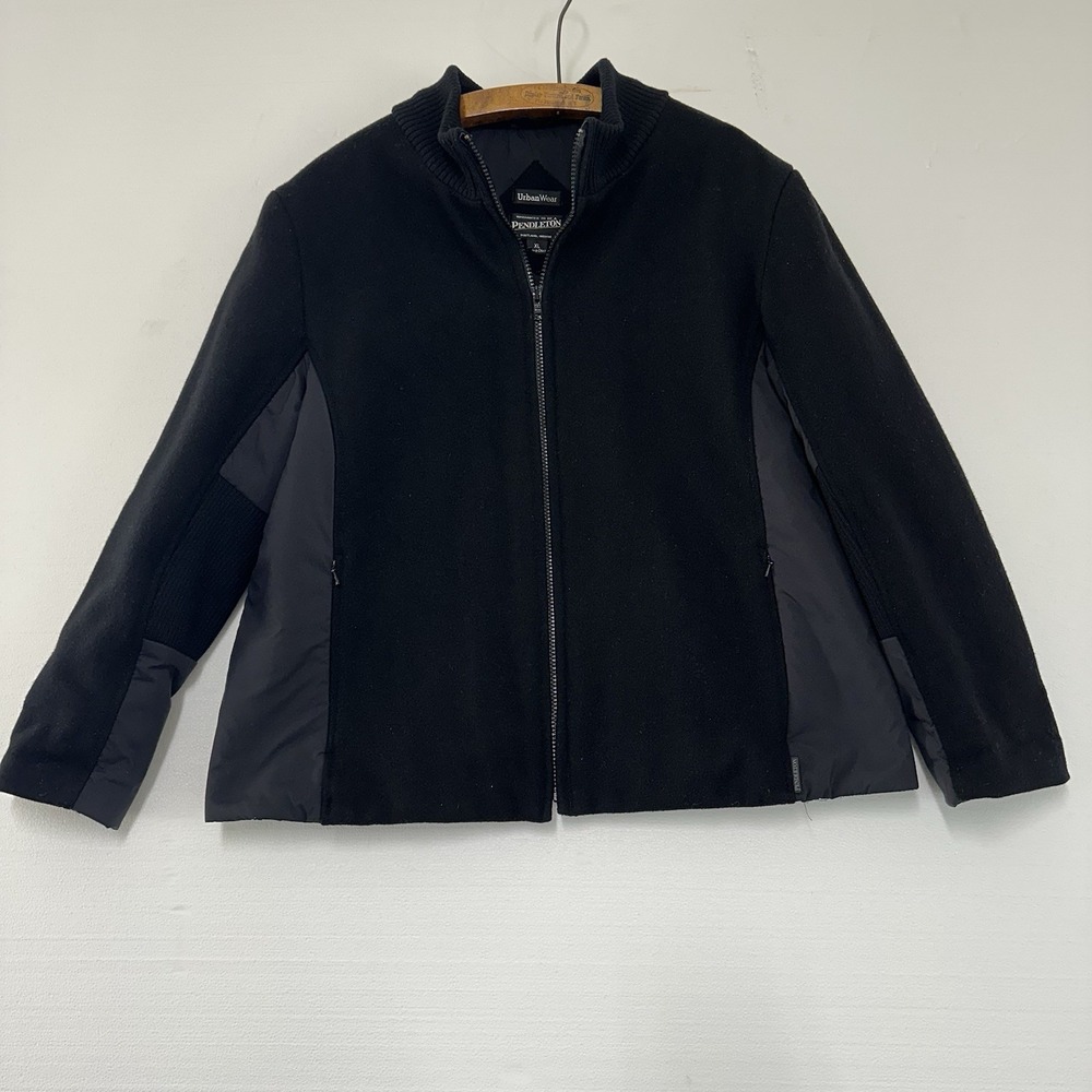 Pendleton Urban Wear Moto Style Jacket Women's XL Black